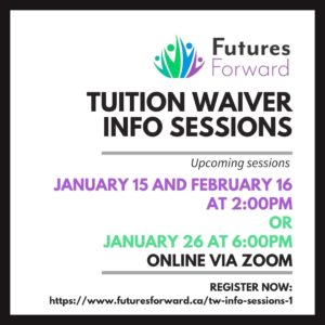 Tuition Waiver Info Sessions